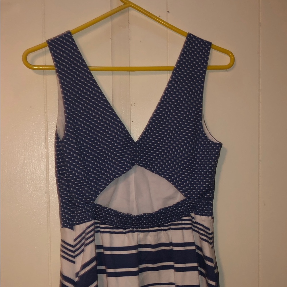 Victoria's Secret Blue and White Mini Dress - Picture 4 of 5